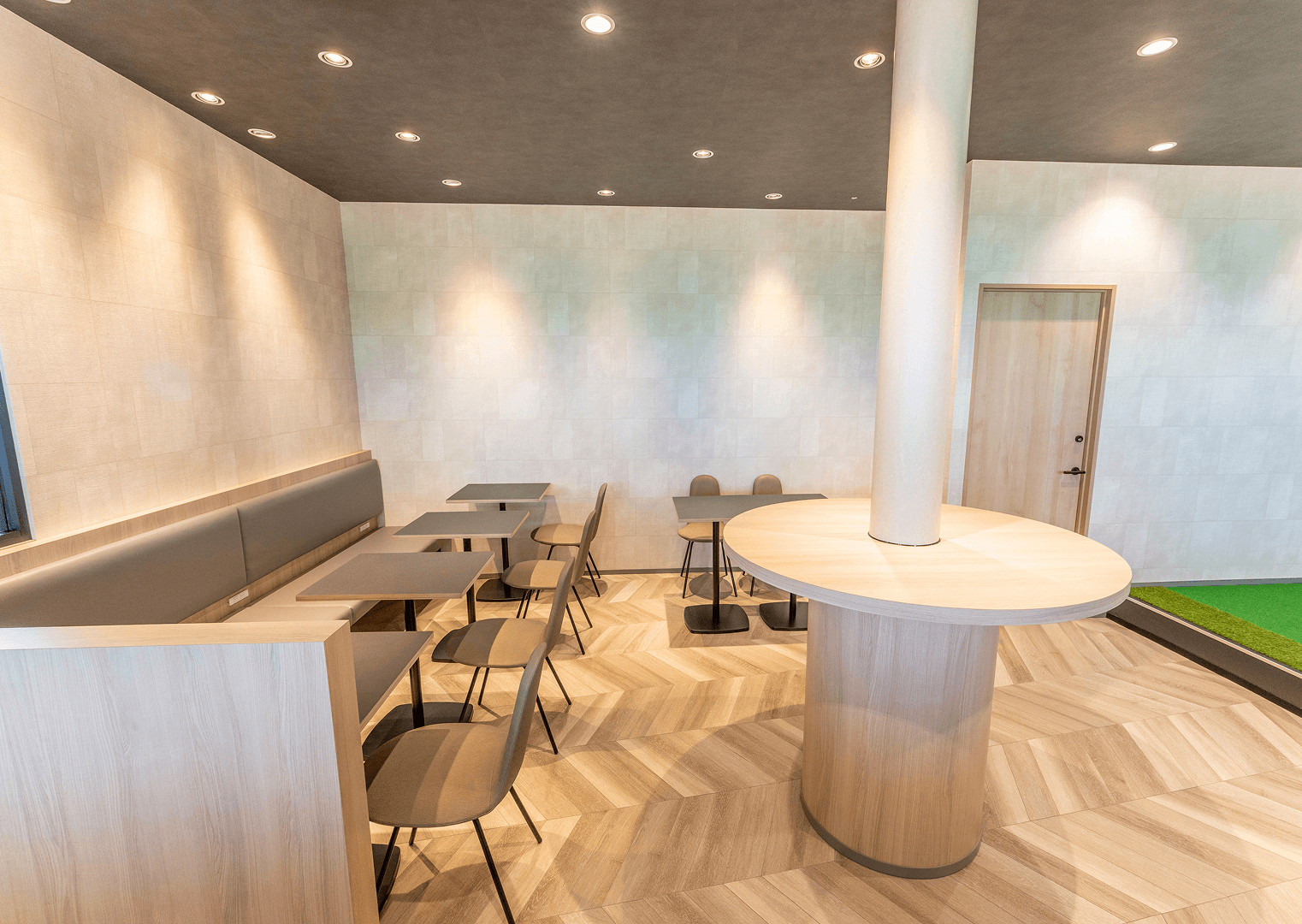 練習の余韻を味わう
くつろぎのカフェスペース。 - 1